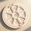 צלחת חג ראש השנה - עיצוב רימון