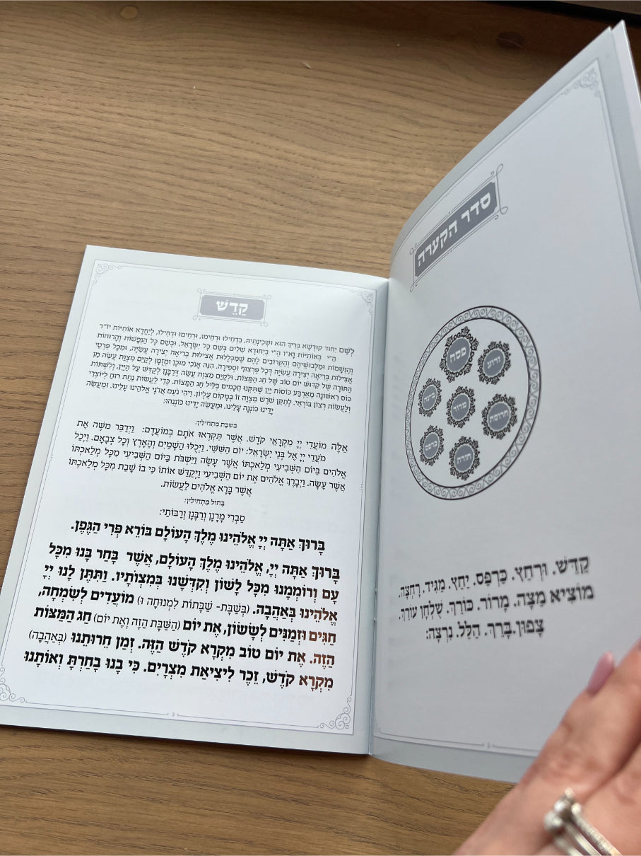 הגדה של פסח מהודרת - כסף