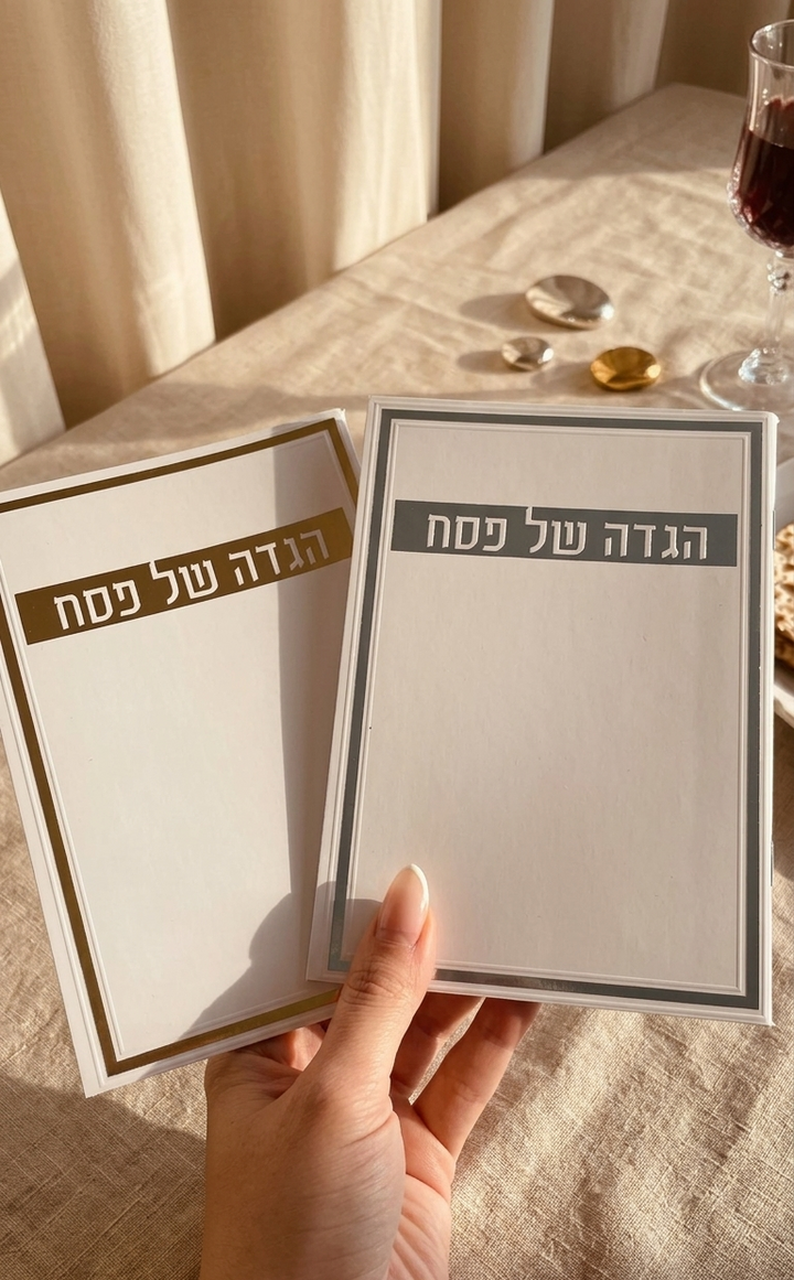 הגדה לפסח - נוסח עדות המזרח גודל 11*16