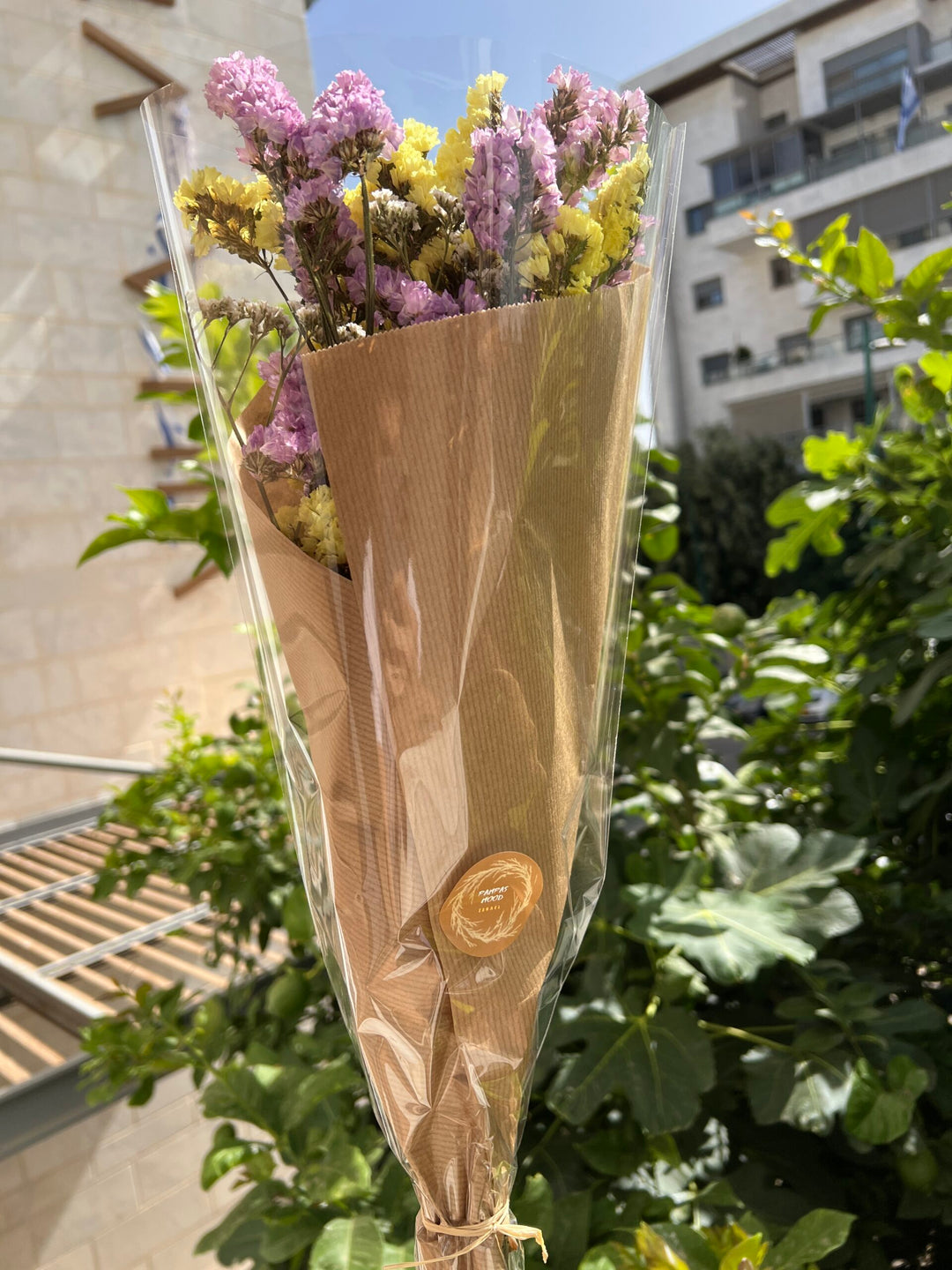 זר צמחים משומר