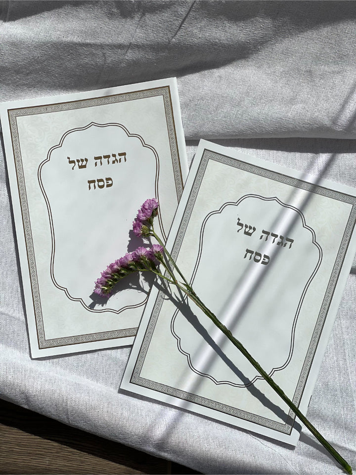 הגדת פסח מהודרת בכריכה רכה