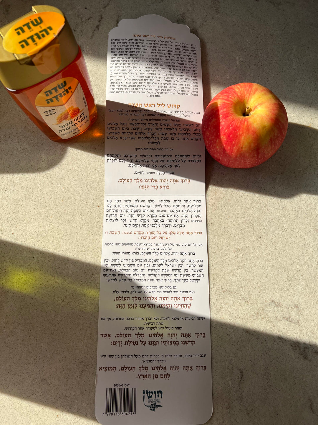 ברכון מעוצב - סדר ליל ראש השנה