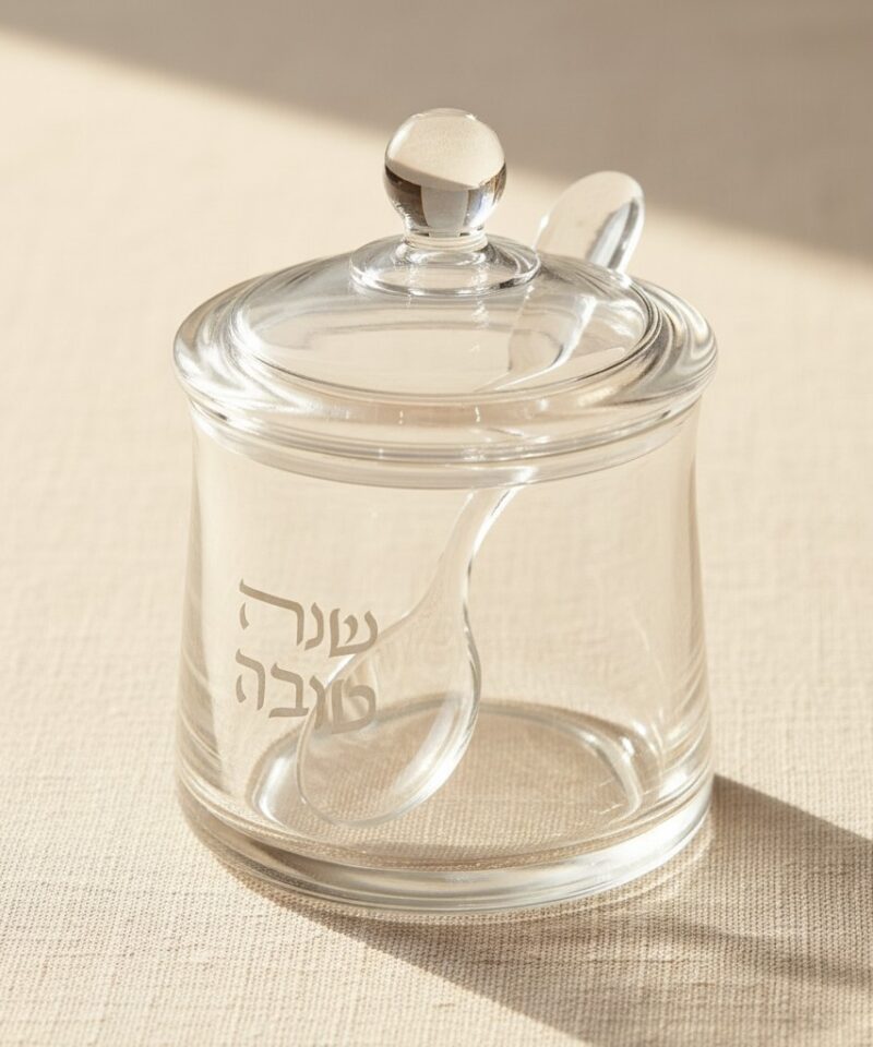 כלי דבש אקרילי - שנה טובה
